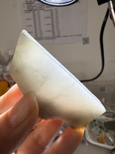 C1835细糯天然缅甸翡翠A货边角料保真保A假一罚三详情有尺寸