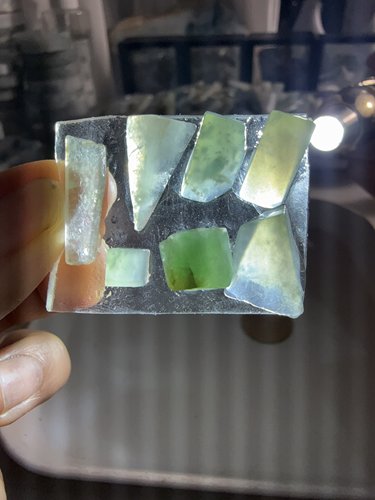 O236冰小提溜天然缅甸翡翠A货边角料保真保A假一罚三