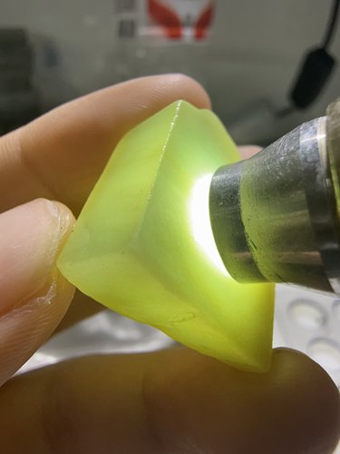 C134天然黄冰胶天然缅甸翡翠边角料保真保A假一罚三详情有尺寸