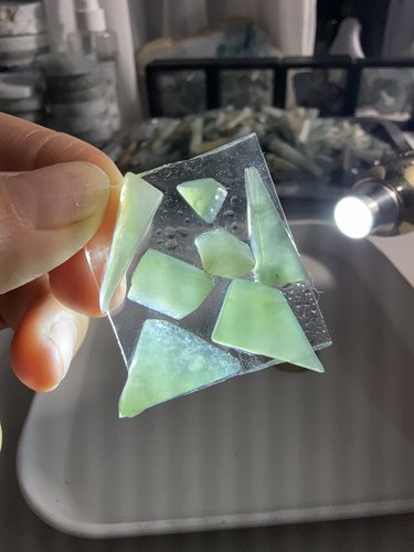 O244冰小提溜天然缅甸翡翠A货边角料保真保A假一罚三