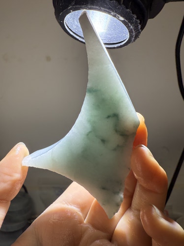 C1123飘花天然缅甸翡翠边角料保真保A假一罚三详情有尺寸