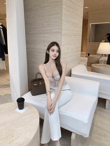 GGQSDZ【高级猎手】性感纯欲风蕾丝吊带胸衣打底抹胸上衣背心