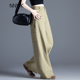 女2026新款 春秋季 宽松美式 裤 子女款 阔腿牛仔裤 卡其色裤 工装 直筒裤