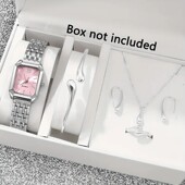 满钻防水时尚 腕表老婆生日礼物女士小香风简约手表欧美银色石英表