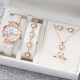 休闲优雅音符女表饰品整套礼盒装 百搭ins女表 生日礼物送女生时尚