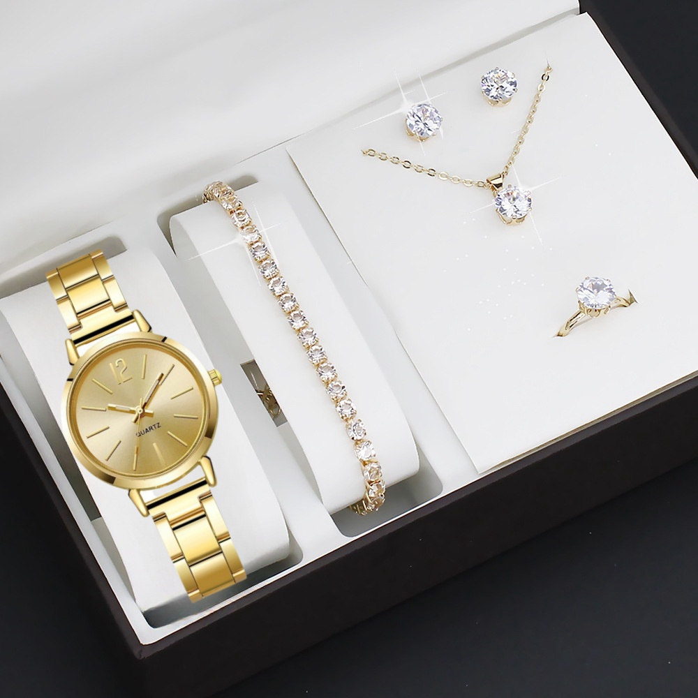 复古轻奢镶钻首饰礼盒装