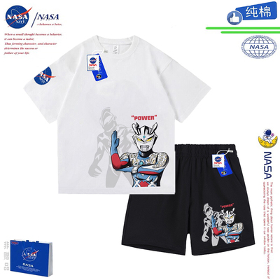 纯棉夏装NASA卡通夏季2奥特曼
