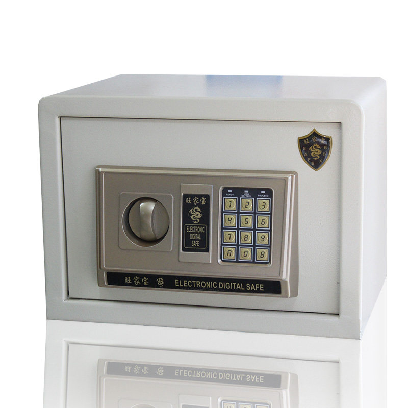 旺家宝T-25EHA保险箱家用小型迷你入墙式办公全钢防盗电子保险柜