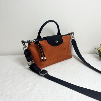 法式新款华龙香斜挎energy手提包饺子包女环保迷你轻便时尚单肩包