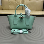 25年法式 mini王菲同款 比格包ROSEAU手提单肩斜挎竹节扣迷你饺子包