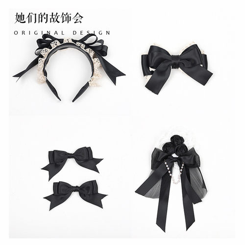 她们的故饰会发饰洛丽塔bbdcla