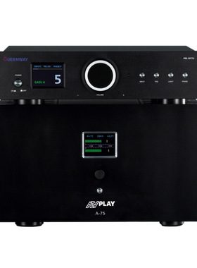 组合搭配AVplay A-75HIFI甲类功放+Queenway PRE-501TU电子管前级