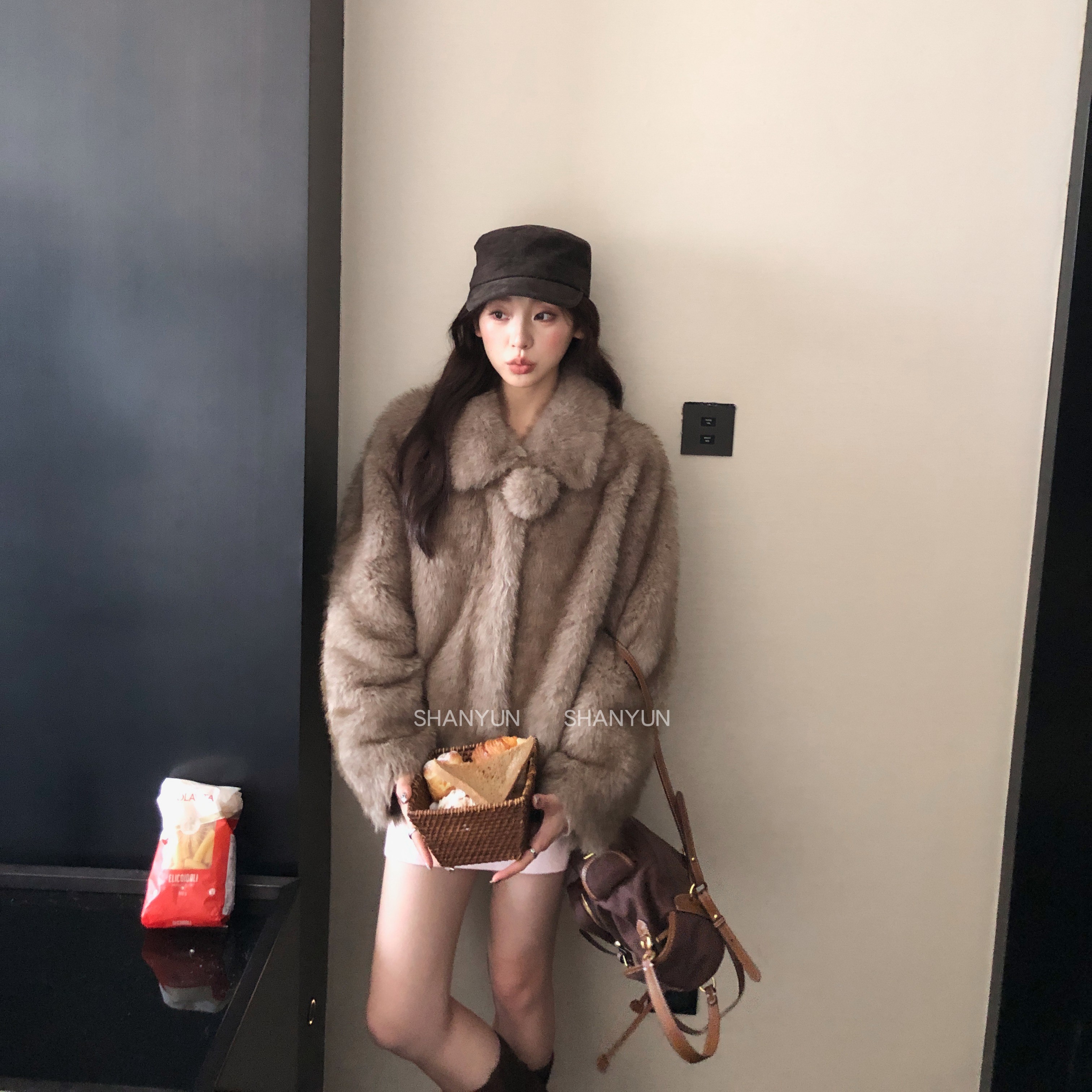 ‘中古贝贝狐’仿国王托卡皮草