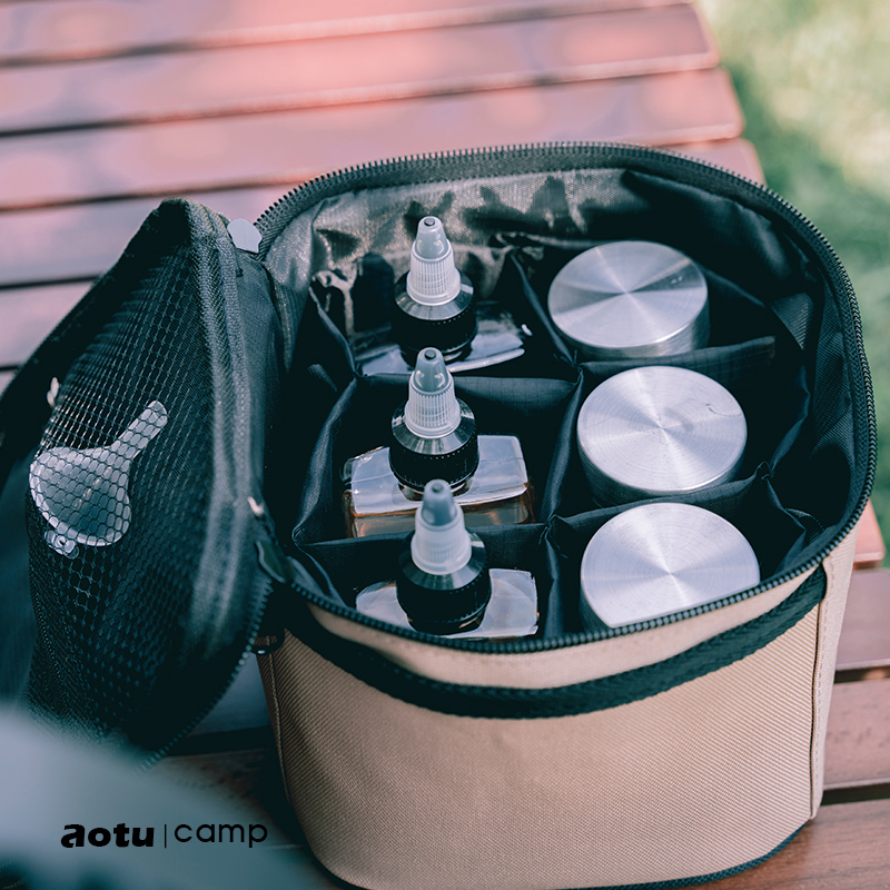 户外烧烤收纳组合套装调味瓶