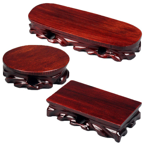 马拉斯木根雕实木底座