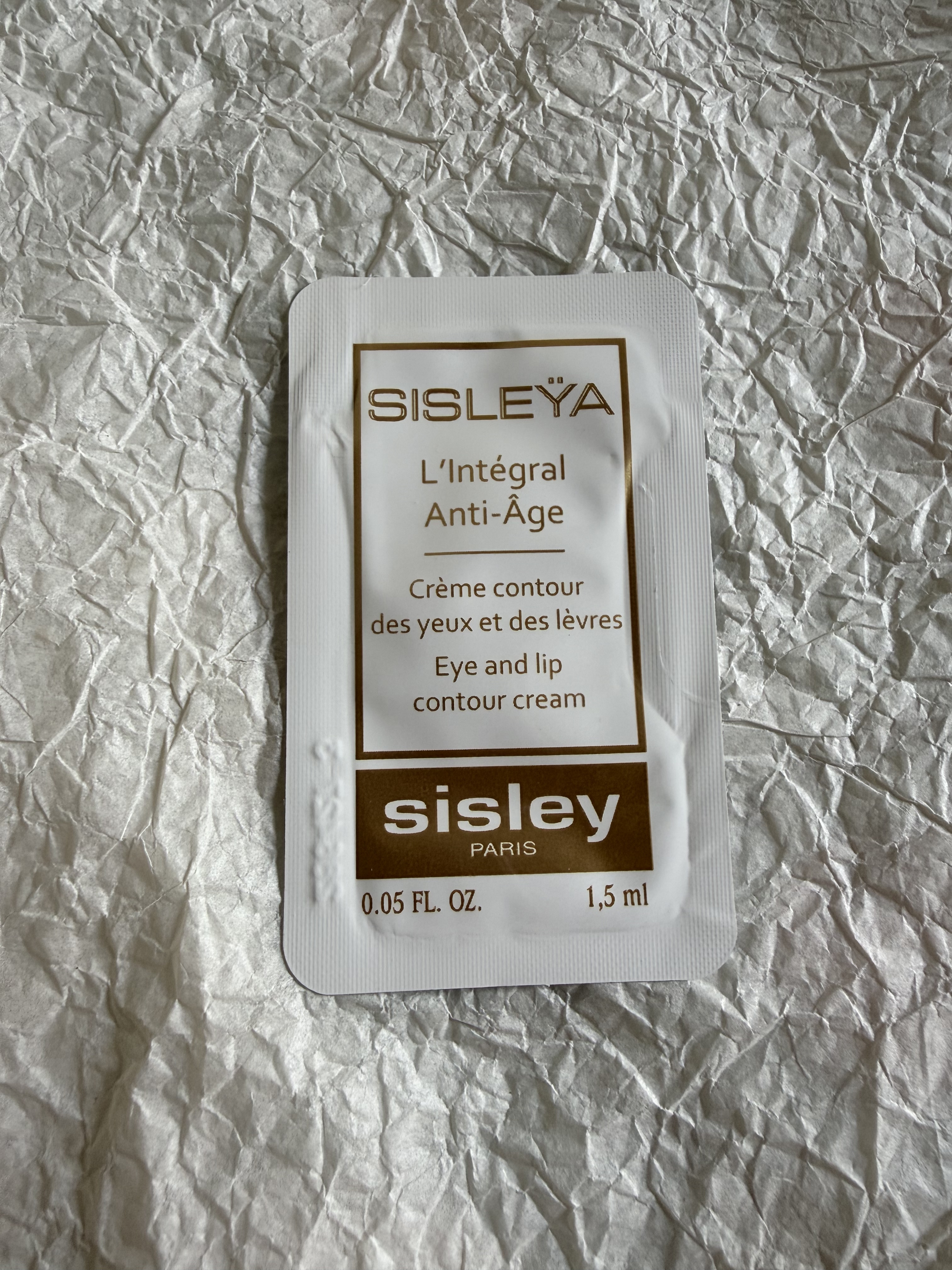 现货Sisley/希思黎抗皱修活御致眼唇霜 1.5ml小样
