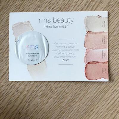 RMS beauty天然有机多用途高光膏 peach luminizer高光 试色