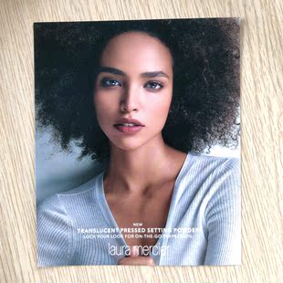 现货满百包邮laura mercier罗拉玛希哑光控油粉饼柔光小样便携