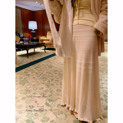 城南边儿重工针织半身裙