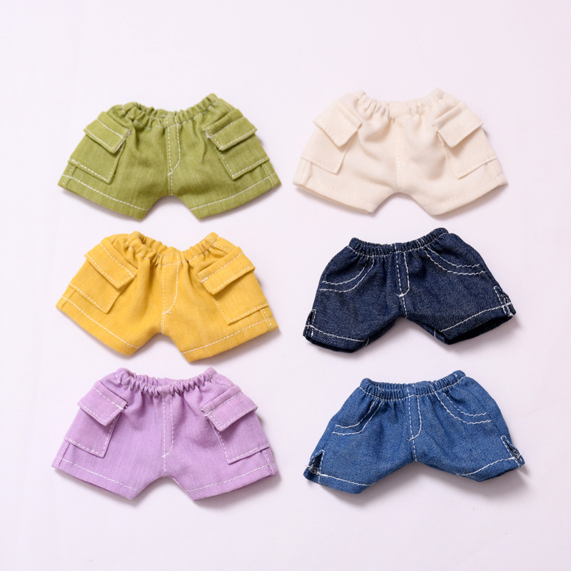 【裤头转卖】一二三代Labubu挂件娃衣工装裤仔裤衣服拉布布着替