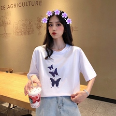 實拍夏裝新品短袖恤女