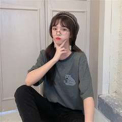 The design of Korean version of real shooting summer clothes