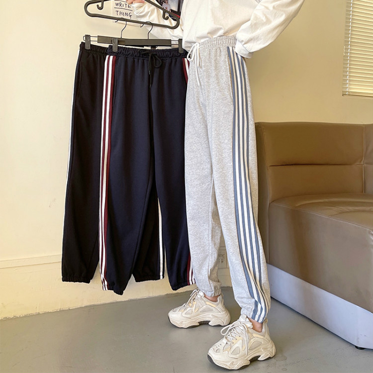 Women's loose legged casual slim pants