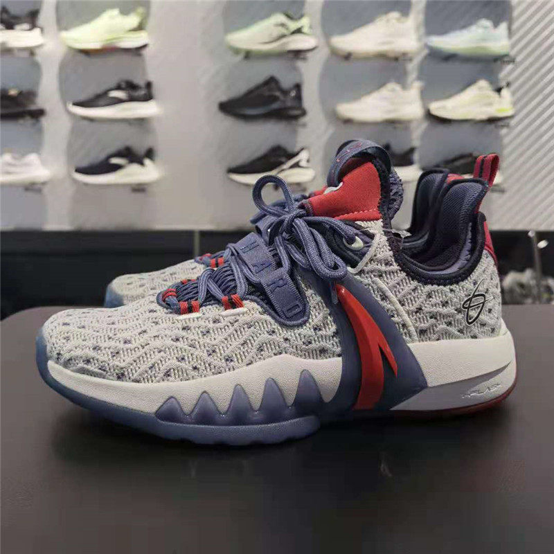 安踏海沃德篮球鞋2021秋季新款低帮减震篮球鞋112131103