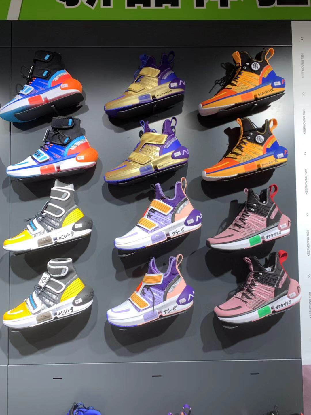 安踏龙珠超联名款2019黑悟空超级赛亚人11941602男篮球鞋11941801