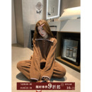 宽松舒适亲肤翻领可外穿家居服套装 JoyceBra珊瑚绒睡衣女冬季 新款