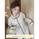 睡衣女宽松纯棉纱可外穿家居服套装 JoyceBra 韩系波点高级感春季