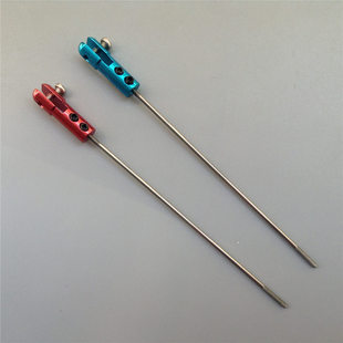 2mm孔铝合金舵机拉杆夹头2mm定位转向夹头+拉杆 M2舵机拉杆定位扣