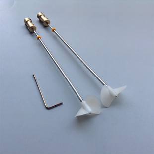 26mm 2叶螺旋桨 2mm传动轴 仿真船 军舰 学生比赛船 DIY 船轴总成