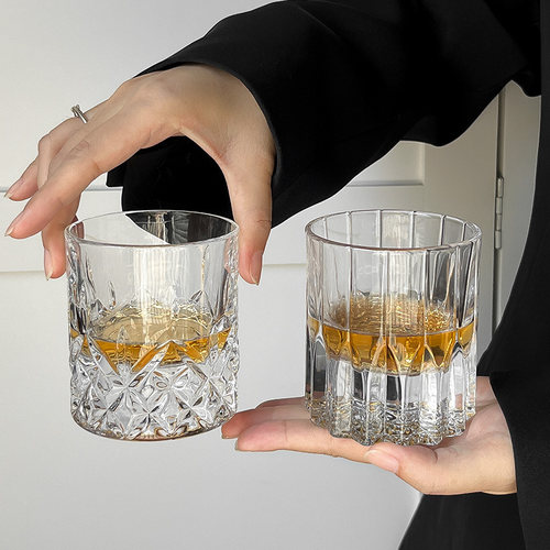 欧式高档威士忌酒杯复古水晶杯