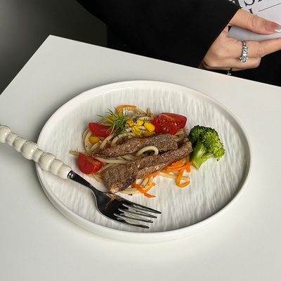 ins风高级感西餐盘牛排意面盘子