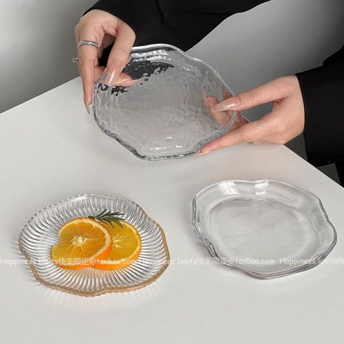 玻璃碟ins风调料碟创意蘸料碟