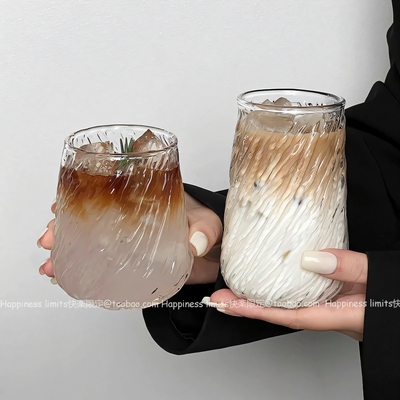 高硼硅咖啡杯家用高颜值女耐高温