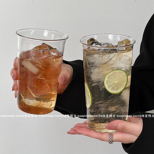 ins风简约高硼硅玻璃杯水杯