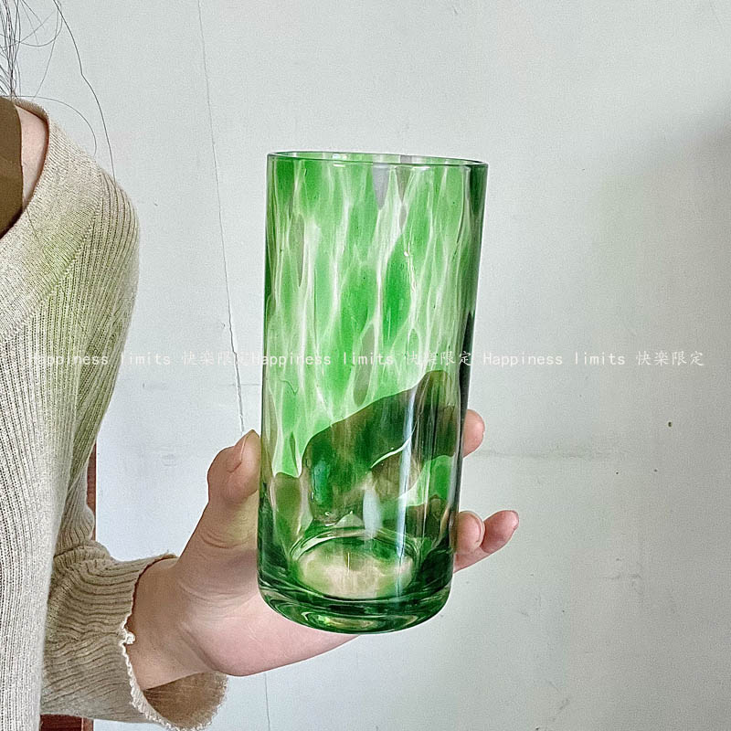 KLXD玻璃商用小清新水杯