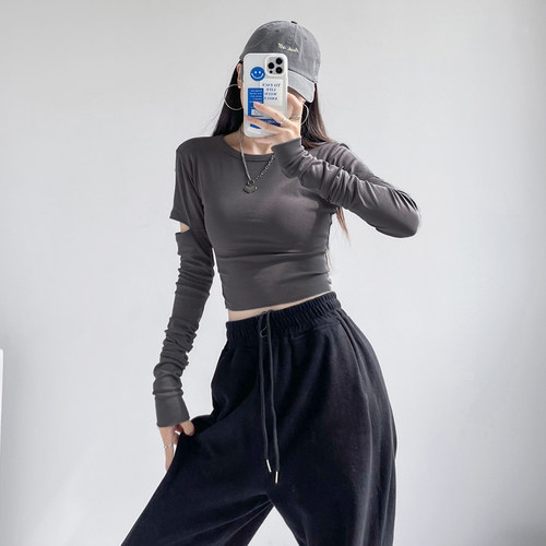 割破袖设计感亲肤显身材送运费险