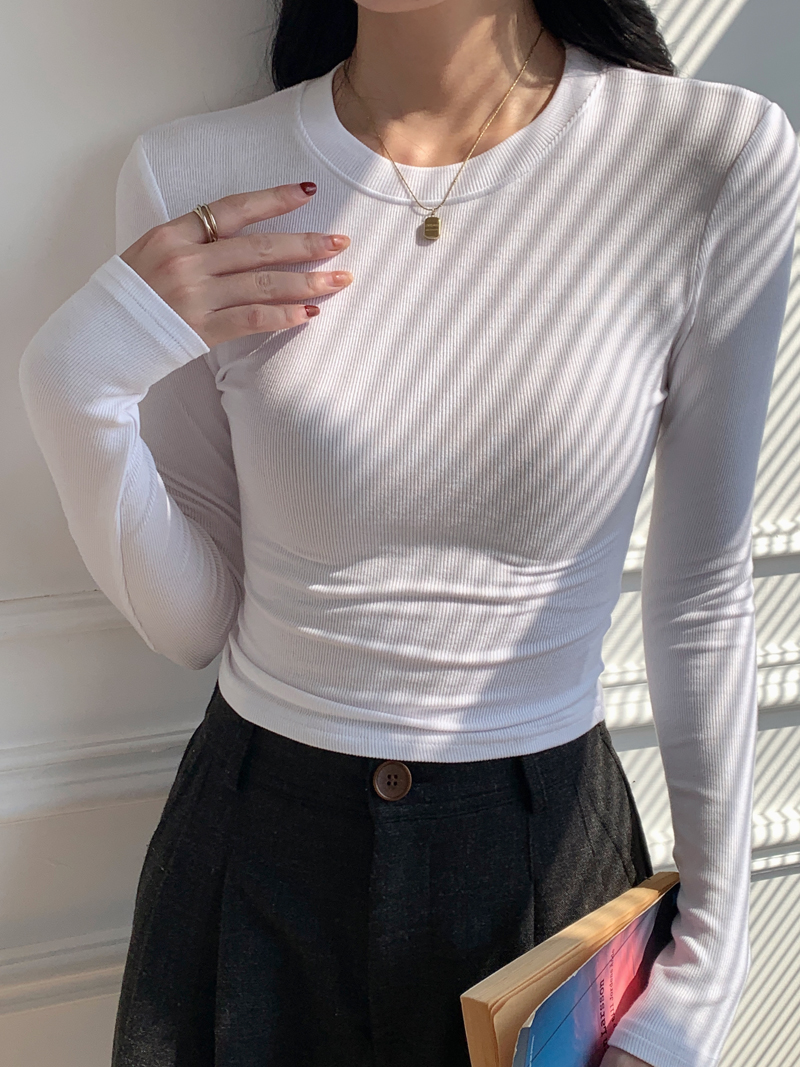 长袖常规螺纹女当天发货送运费险