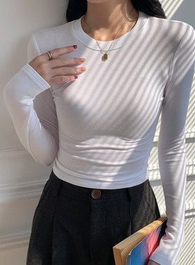 长袖常规螺纹女当天发货送运费险