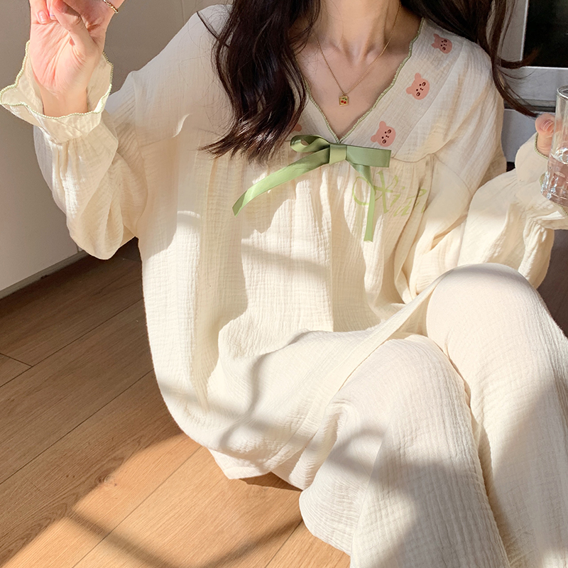 晚眠女超柔软棉纱！舒适