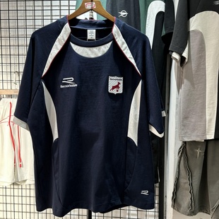 档口实拍SUPERWAY美式潮牌6号数字字母印花短袖T恤男女同款上衣