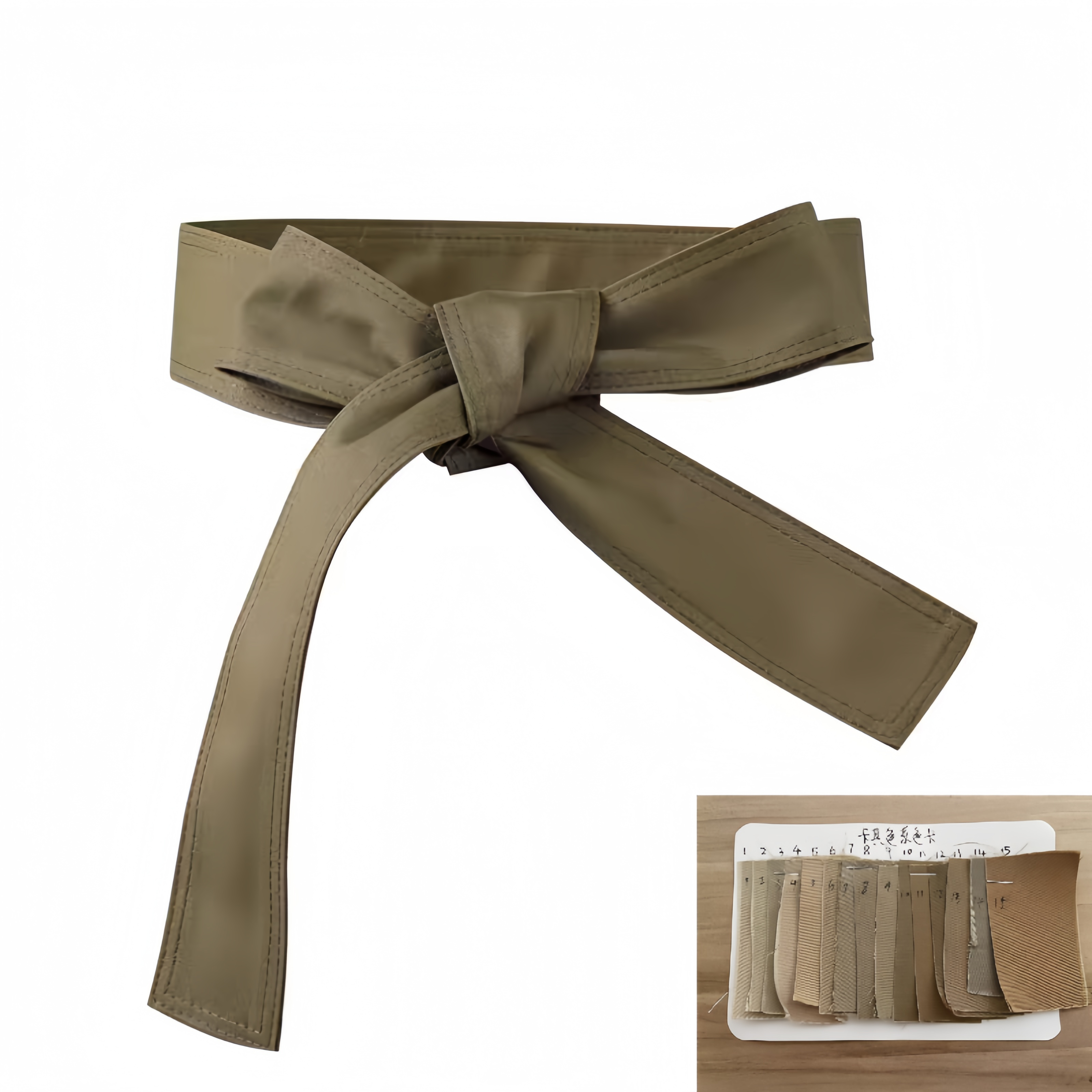 风衣腰带女绑带布系带卡其色棉质