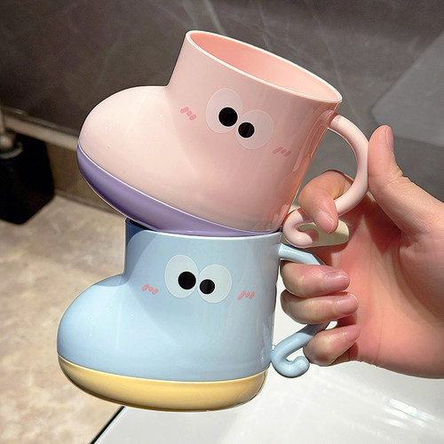 大眼仔鞋子漱口杯450ml