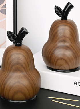 中古风牙签盒2025新款牙签筒家用轻奢高级棉签牙线收纳创意牙签罐