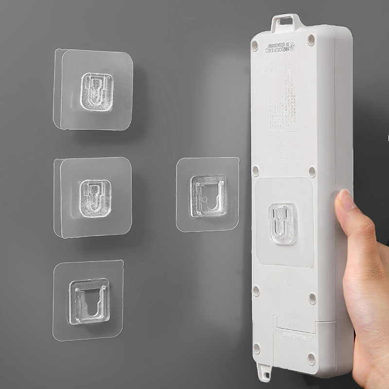 免打孔子母扣挂钩透明