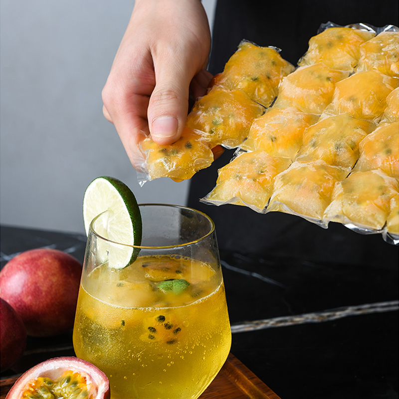 日本自封口冻冰块袋一次性冰袋冰格袋百香果冷冻格制冰模具速冻器