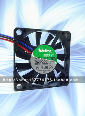 原装 Nidec DC12V 0.07A TA200DC D34666-57 BUF 5010 散热风扇